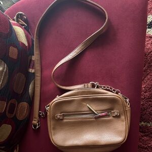 Mix No. 6 Light Brown Crossbody Bag